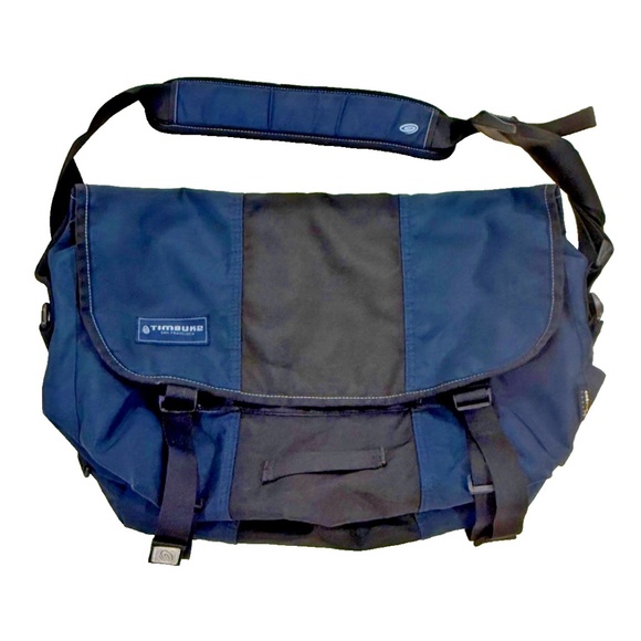Timbuk2 San Francisco Messenger Bag Cordura Fabric; 19" Wide x 12" Tall; Blue - Picture 1 of 9